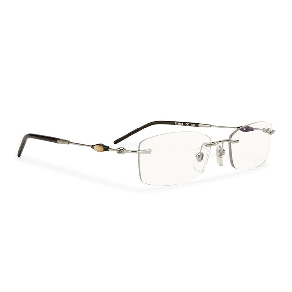 Lisp Optical / Silver Dark Brown & Blue - Light Lens - Shade Files